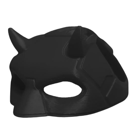 Cat Bat Mask Half Face Superhero Pet Mask Bat Hero Mask Cosplay Apparel for Halloween Costume Parties Dress-up Photography Prop