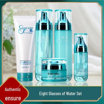 Set Skincare Otto Tazze d'Acqua: Tonico & Lozione Idratanti & Rinfrescanti – Prodotti Ufficiali, Originali