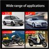 SEAMETAL 10 pezzi Chiodi per Riparazione Pneumatici a Vuoto per Auto Accessori Auto per Auto Camion Moto Scooter Bici