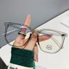 New ins wind anti-blue glasses women's TR fashion thin myopia glasses eye protection Internet celebrity manufacturers