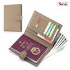 Neue Leder RFID Ultradünne Reisepass Tasche Multifunktionale Geldbörse Ticket Clip Reisepass Dokumenten Tasche Aufbewahrungstasche Damen