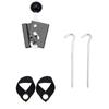 Professional Regulable Tent Poles Anchors Windproofed Camping Tent Stakes for Shelter Solution