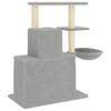 Scratching Post with Sisal Scratching Posts Light Grey 83 cm