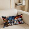 Hot Cartoon S-Smurfs Pillow Case Suitable For All Seasons Home Decoration Cushion Cover Suitable For Livingroom Bedroom Sofa
