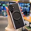 Hit Color Leather Strong Magnetic Case For iPhone 14 15 16 Pro Max Plus Coque Business Metal Camera Protection Shockproof Cover