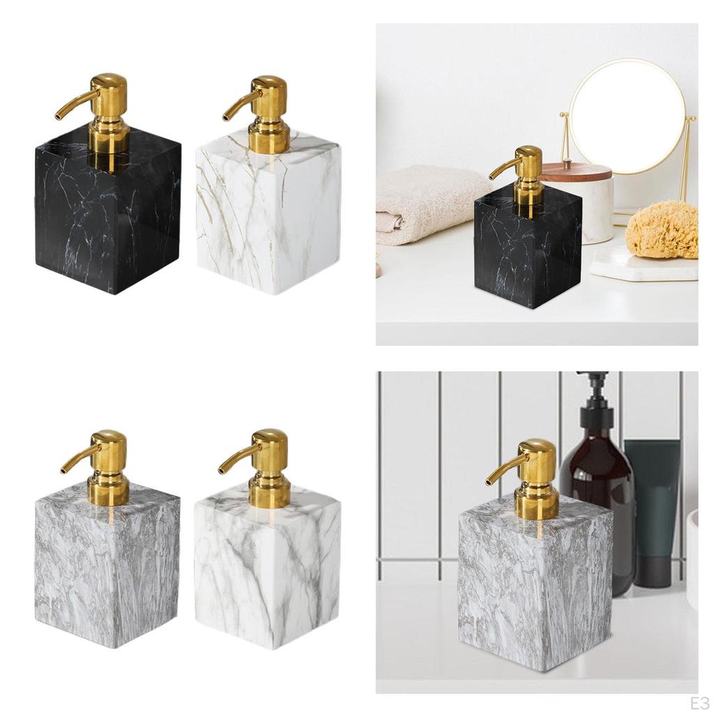 Elegant Marble Soap Dispenser Set for Home And Bathroom
