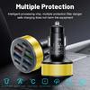 P93 9-in-1 USB Autoladegerät für iPhone-Buchse PD Autotelefonladegerät für Samsung Huawei Xiaomi