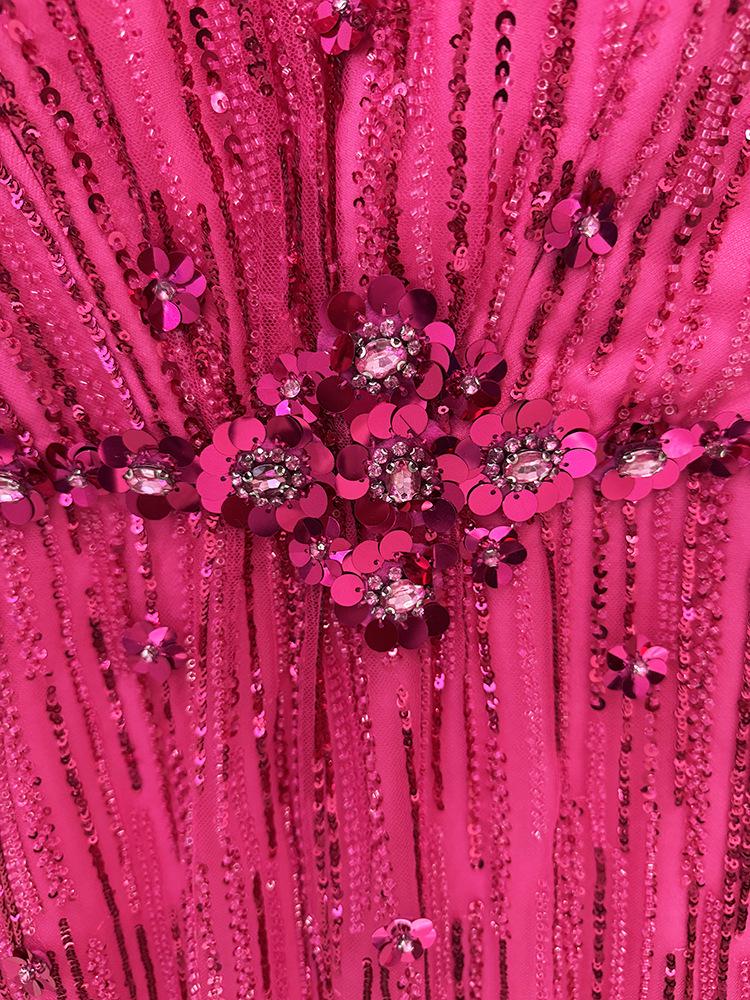 Elegant 2026 Grand Banquet Gown with Luxurious Beading & Sequins