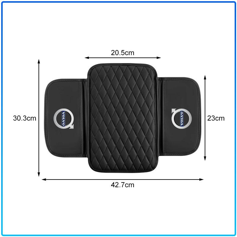 Car Storage Bag Center Armrest Protective Cushion Support For Volvo 240 C70 S40 S50 S60 S70 S80 S90 V40 V50 V60 V90 XC40 XC60 XC90 Vnl Truck
