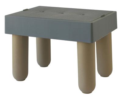 Yawata Kasei Stepfil (Step Stool), Gray, Approx. 36.5 X 25.7 X 26.8 Cm, Product Code: 237204