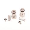 Cornelius Type Keg Ball Lock Post & Poppet Female Thread Gas Liquid Post 19/32"-18 & 9/16"-18 Wine Barrel Maintenance Accessory