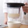 Fat Separator Cup with Bottom Release 4-Cup Gravy Strainer & Oil Filter for Cooking Heat-Resistant Kitchen Gadget