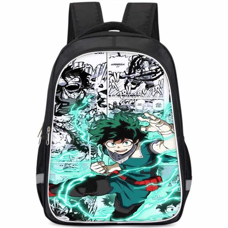 My Hero Academia Large Capacity Lightweight Oxford Fabric Backpack For Kids