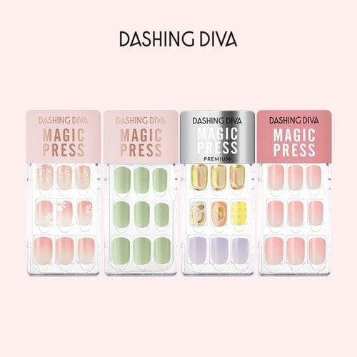 

Dessing Diva Magic Press Spring Fantasy Nail 4 Types