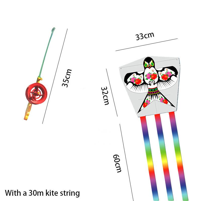 Weifang Hongyun Drachen Mini Angelrute Drachen Neuer Dynamischer Drachen Plastik Cartoon Drachen Schmetterling Goldfisch