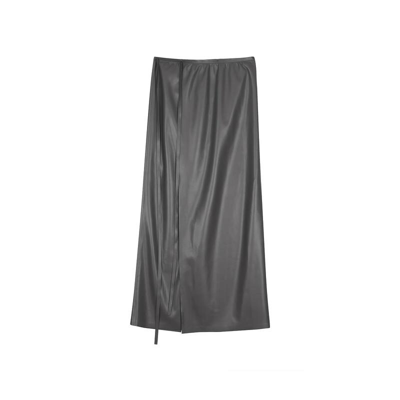 Less 2024 Fall H-Line Long Skirt