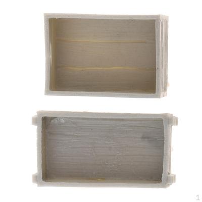 2pcs 1/35 Food Supplies Box Model Unpainted for Scene