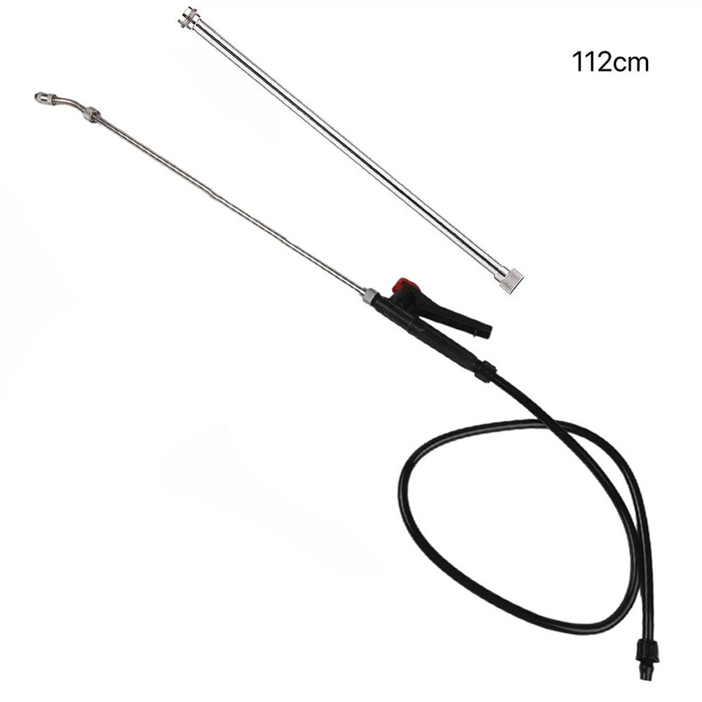 1pc Sprayer Wand With Adjustable Nozzle Thread Connector Replacement Sprayer Wand With Hose Fine Mist Powerful Straight Stream