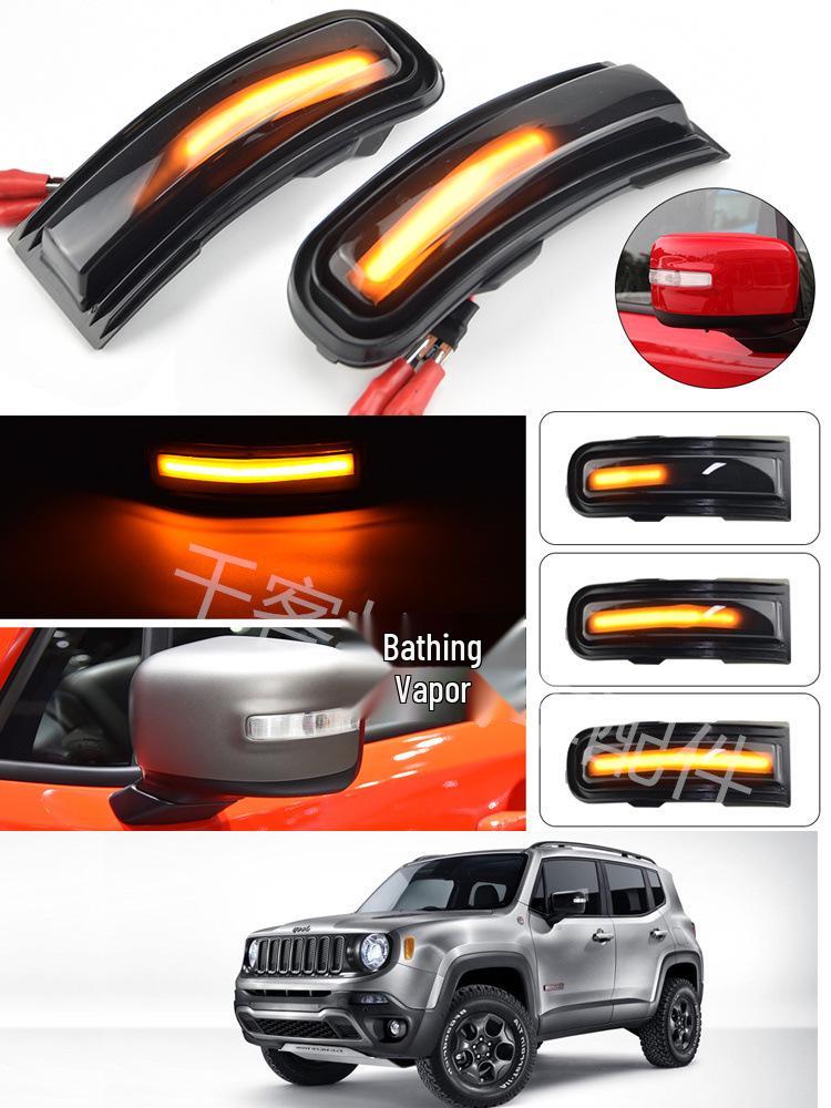 LED Sequential Turn Signal Mirror Lights for Jeep Renegade 2015-2022