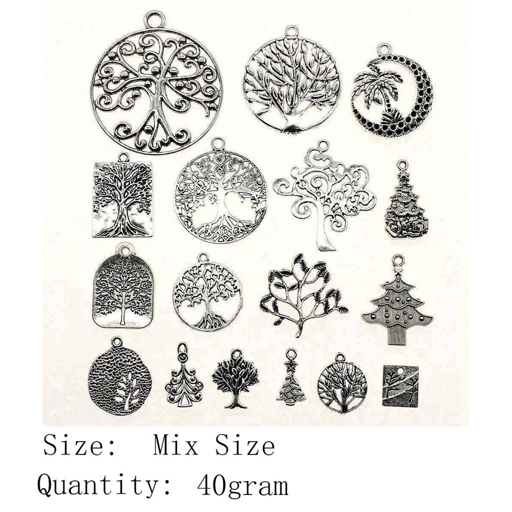 Mother's Day Charms For Earrings Mix Mixed Plant Animal Charms Pendant Souvenir Cell Phone Pendant