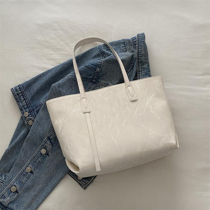 Large-Capacity Handbag Bag Women'S Fashion Foreign Shoulder Bag Trendy And Beautiful Leisure Commuter Tote Bag