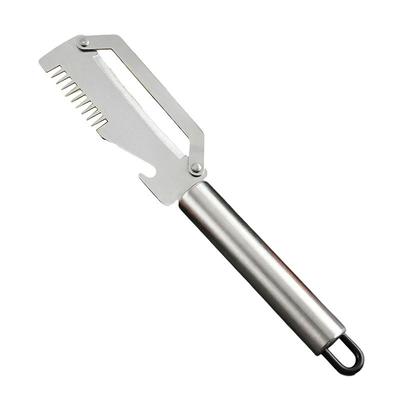 Multi Functional Stainless Steel Handle Peeling Scallion Knife Scraping Knife Household Scallion Peeling Tool