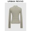 UR Women's Autumn Ribbed Lapel Knit Cardigan