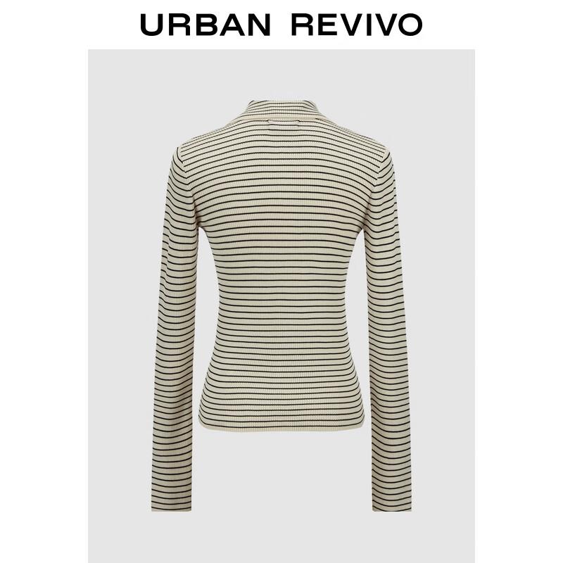 UR Women's Autumn Ribbed Lapel Knit Cardigan