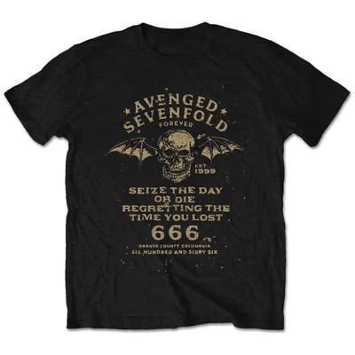 Seize The Day Avenged Sevenfold Koszulka Zespołu 100% Bawełna Koszulka Graficzna Męska Damska Letnia Streetwear Top