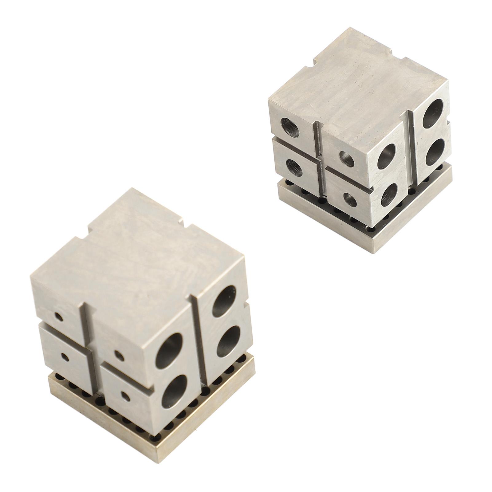 2 размера стальной даппинг-блок для придания формы ювелирным изделиям, инструмент для ремонта часов, квадратная матрица, блок для доминговой формовки для любителей и ювелиров