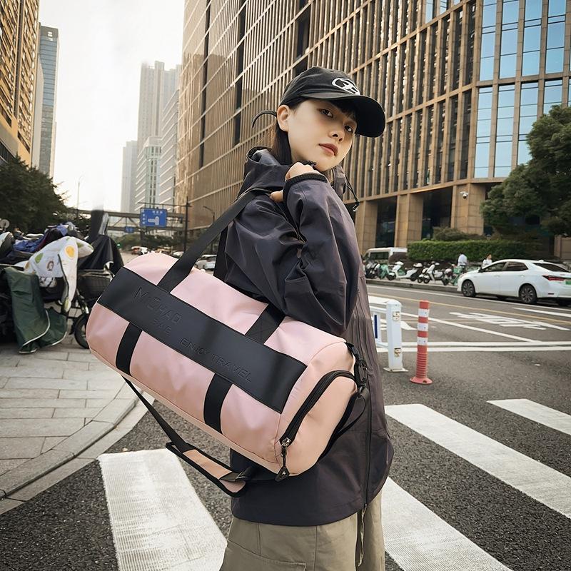 Trend handbags, travel bags, fitness luggage bags, waterproof sports and leisure bags, summer new women's bags, large-capacity bags