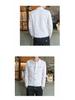 Men's White Slim Fit Denim Jacket - Korean Style Casual Trendy Workwear for Spring and Autumn