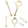 Crown Handle Cupcake Display Holder 2 Tiers 3 Tier Tiered Fruit Plate  Cake Stand Assembly
