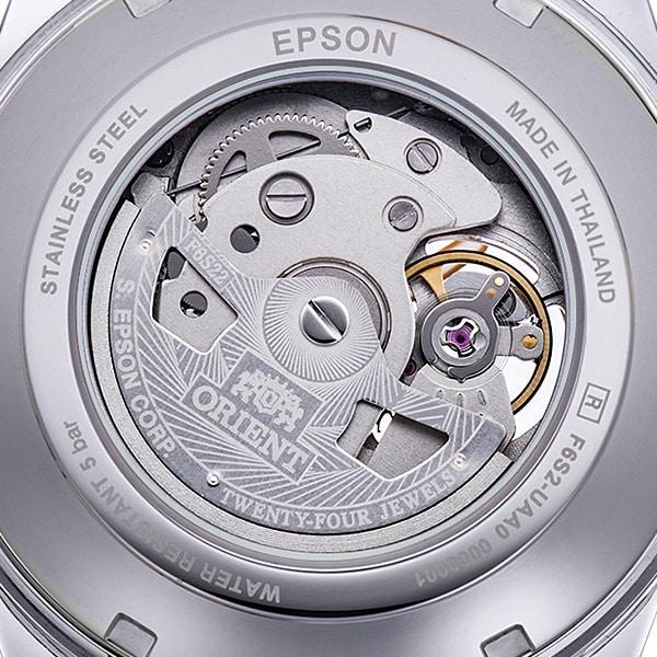Orient Men's RN-AR0009L (Contemporary Semi-Skeleton Men's Metal) Round Watch Silver Stainless Steel