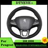 Car Steering Wheel Cover For Peugeot 208 2008 Customized Car Accessories Interiors Original Steering Wheel Braid Steering Wrap