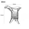 Ancient Crystal Glass Cup Retro Baijiu Cup New Cocktail Cups