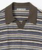 MILLO ARCHIVE Irregular Half Collar Knit [Mid Blue]