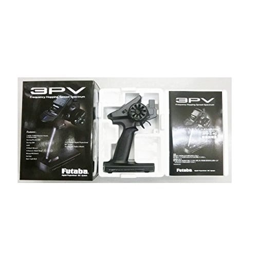 FUTABA 3PV Transmitter Only, Battery Operated, T-FHSS & S-FHSS & FHSS Compatible *Telemetry communication function via T-FHSS