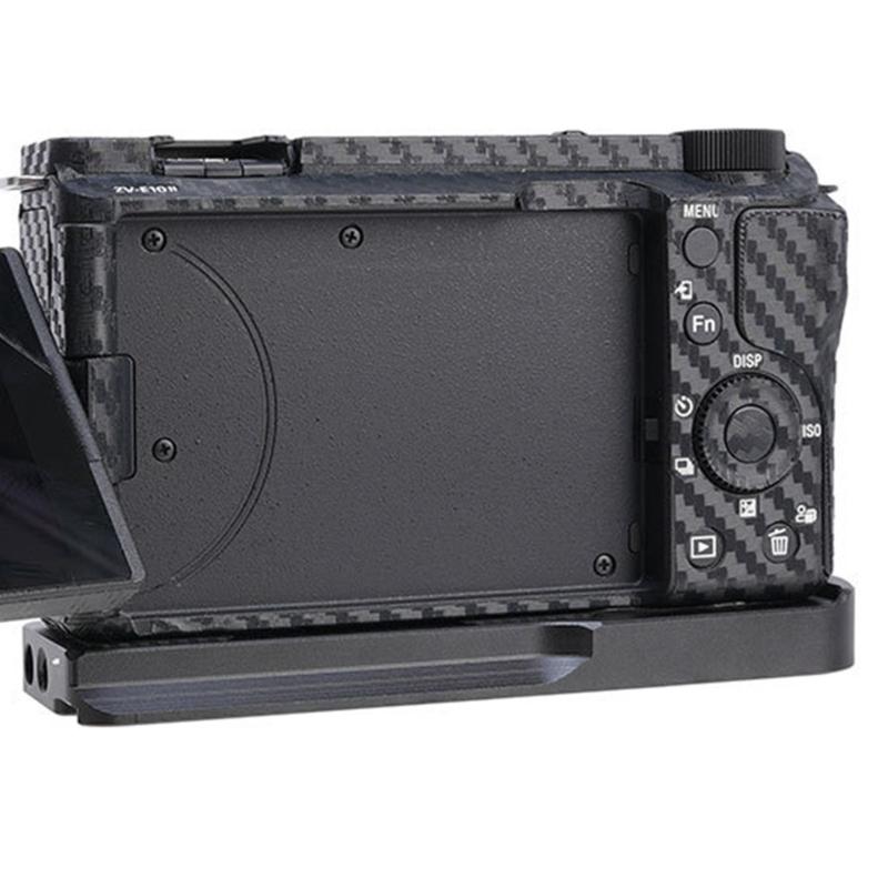 Quick Release Plate Live Stream Photography Vlog Expansion Bracket Camera Grip Camera Hand Grip Holder for ZV-E10II