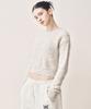 Nigaennikol Nicole Bokashi Damage Knit_Gray