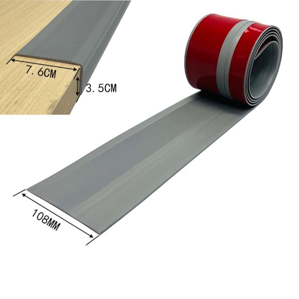 100cm Stair Safety Non-Slip Strip PVC Peel and Stick Anti Skip Step Treads Flexible Self-Adhesive Decorative Strip