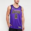 Nike NBA Jersey Kobe Bryant SW Fan Edition 18-19 Season City limited lakers No. 8 Purple Men's AV4270-504