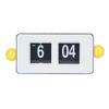 Nordic Style Retro Flip Clock: Automatic Page Turn, Ideal for Desk or Bedside in Living Room, Bedroom, or Study. Simple and Creative Design.