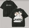 T-shirt Lavata Nier Automata 2026 Nuovo Modello personalità Abbigliamento maglietta Abbigliamento per tutto l'anno Moda Retrò Vintage Coppie maglietta morbida