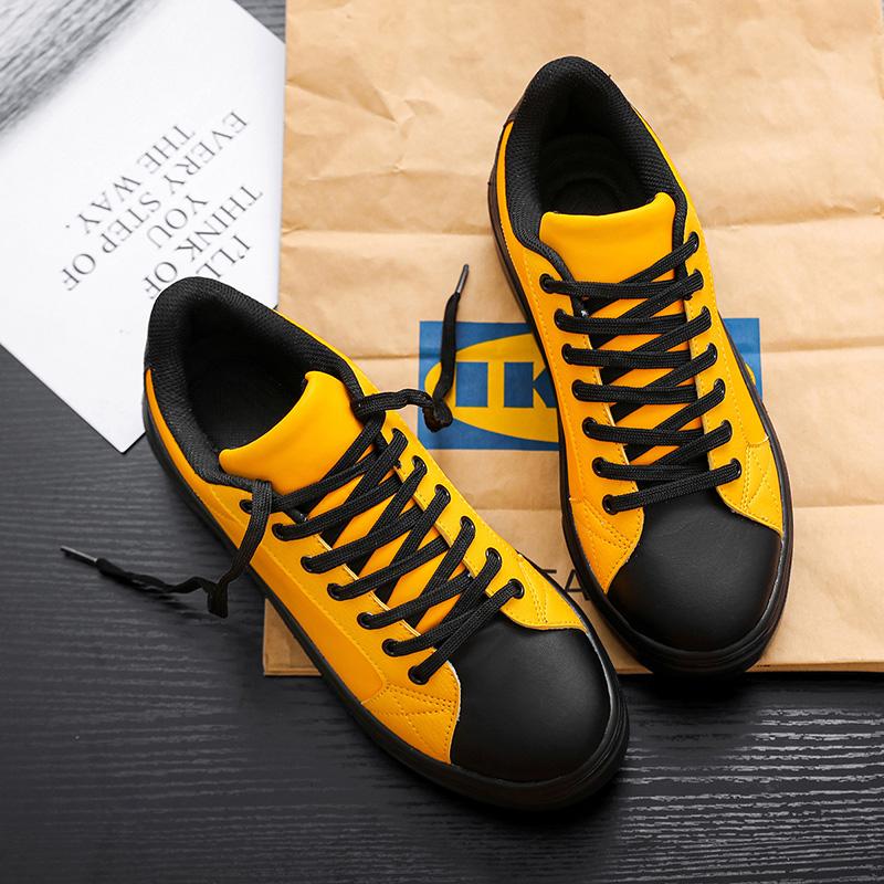 TUINANLE Men's Slip-on Skate Shoes, Round-toe Slip-ons, Casual Lightweight Sports Shoes, Women Flat Shoes