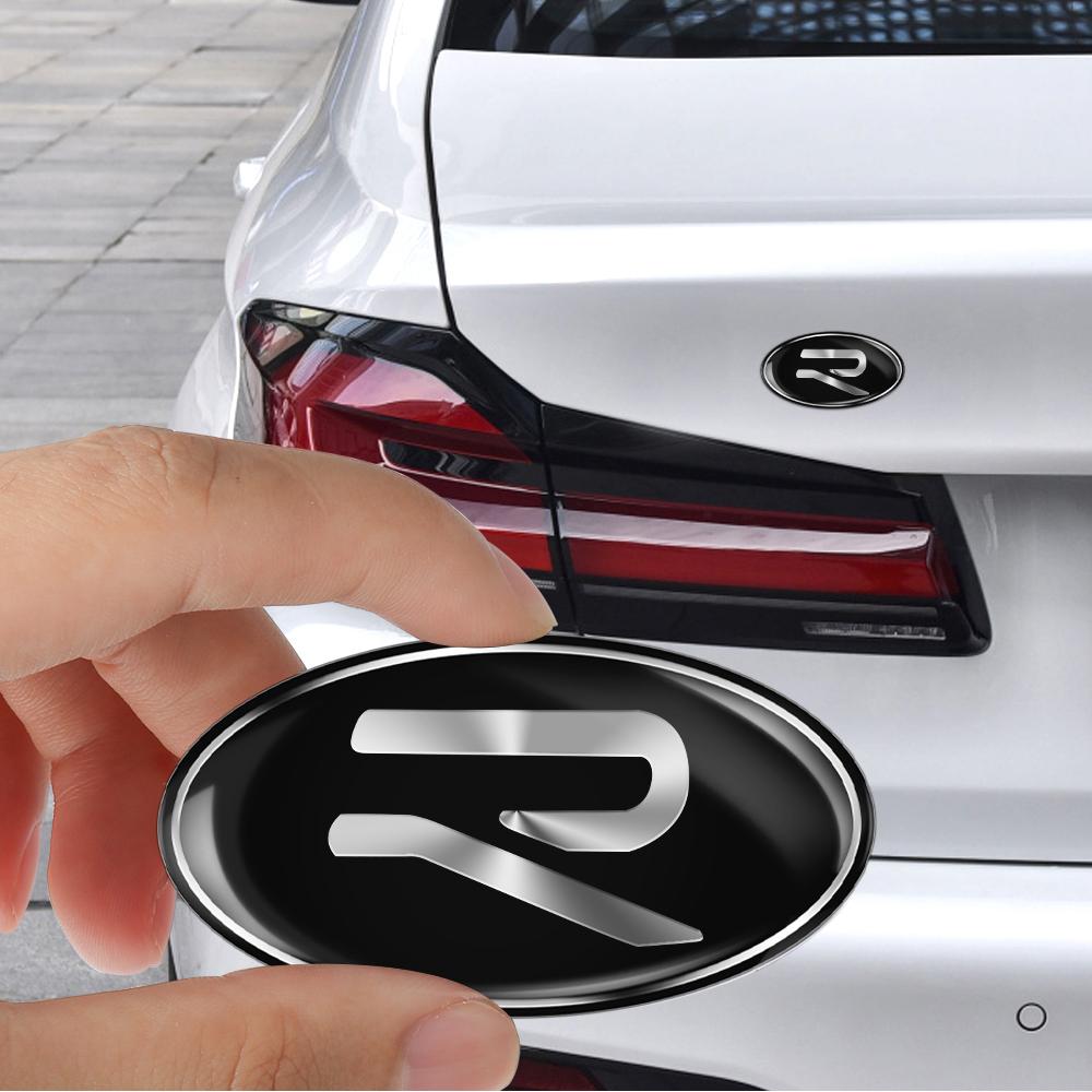 Car Door Side Aluminum Emblem Fuel Cap Auto Accessories for Volkswagen VW R GTI Scirocco CC Touareg Caddy Passat Polo MK7 TiguanLP5