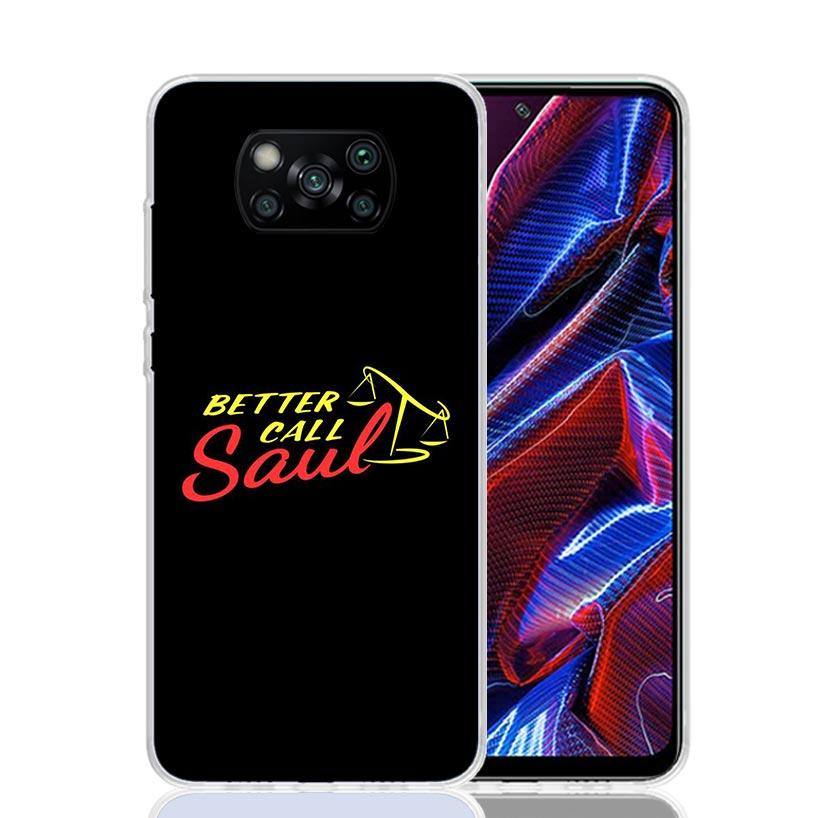 Better Call Saul TV Case Phone Cover for Xiaomi Redmi Note 10 9 9S 8 8T 7 5 Pro Mi 12T 11T 10T 9T 12 11 Lite A3 A2 Trend Fundas