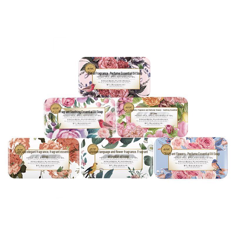 Yaxi Ou Floral Perfume Essential Oil Soap - Moisturizing & Nourishing Wedding Party Favors.