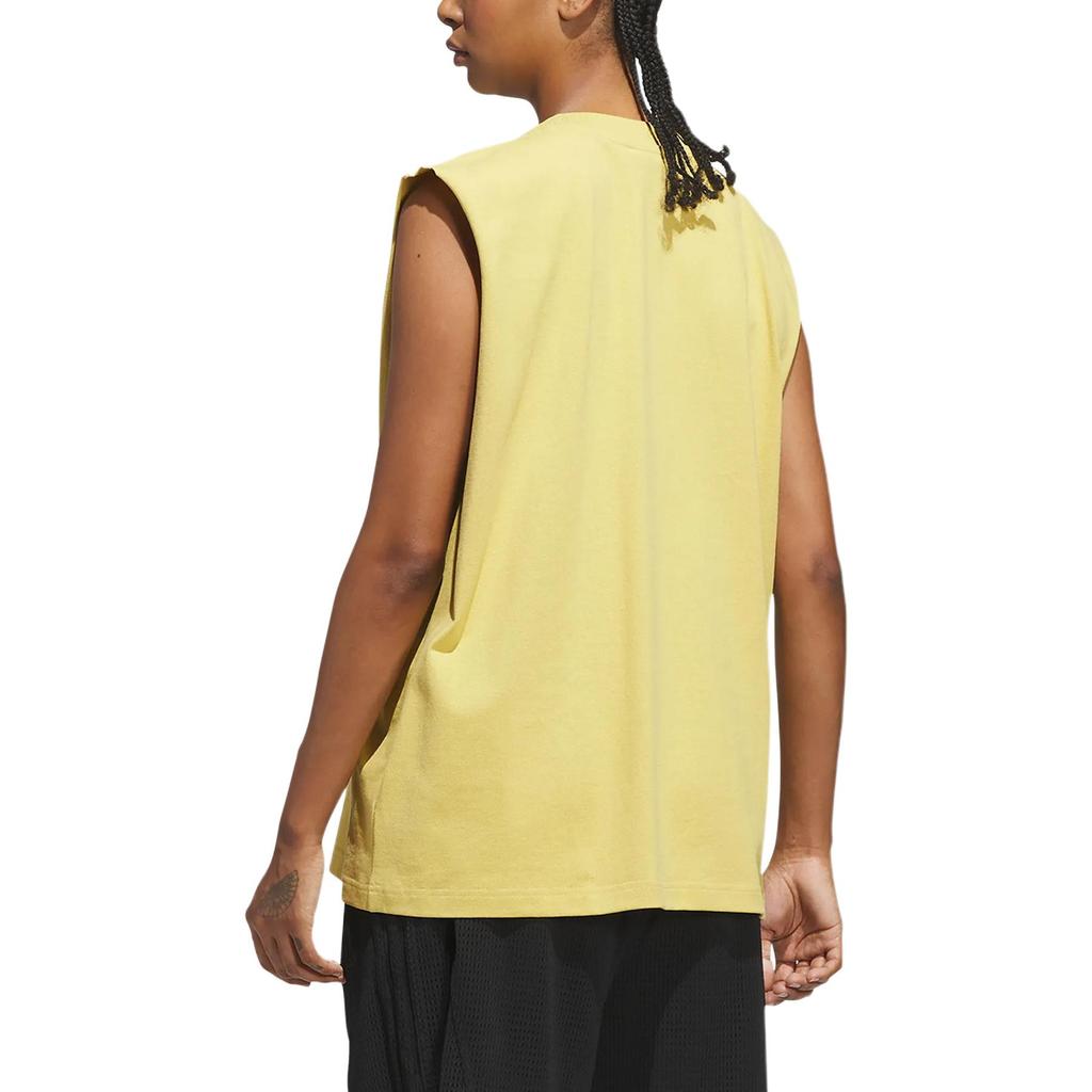 adidas Basketball Cut-Off Solid Color Loose Sports Training Sleeveless Vest Unisex Tops KR2102