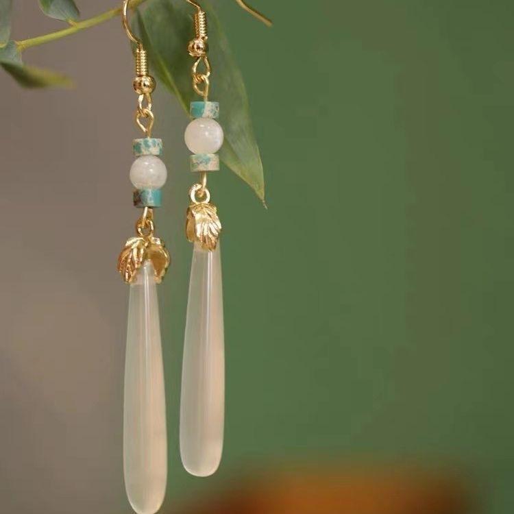 

Сережки Нові Китайські Китиці Довгі Антикварні Сережки Сережки-Гачки Преміум Аксесуари